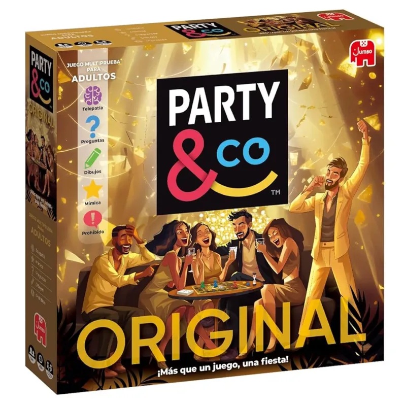 Diset Juego de Mesa Party & Co. Original - Jumbo Diset +13A SP