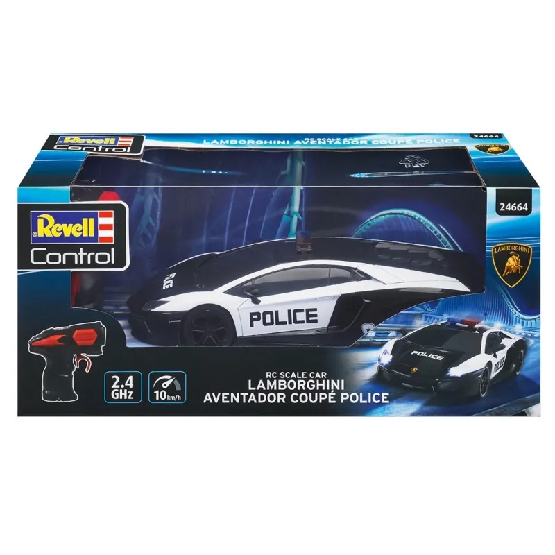 Carrera Coche Radio control Lamborghini Aventador Police