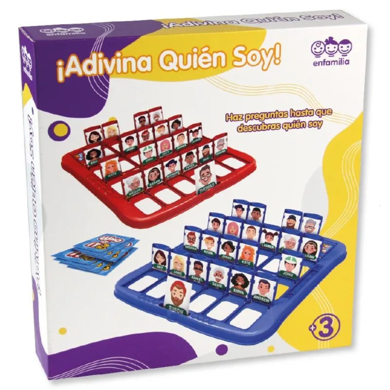 Jugatoys Juego de Mesa Adivina Quién Soy  +3A