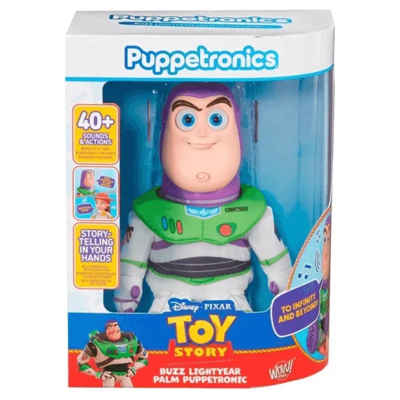 Disney Peluche electrónico Buzz Lightyear de Toy Story Puppetronic - Famosa