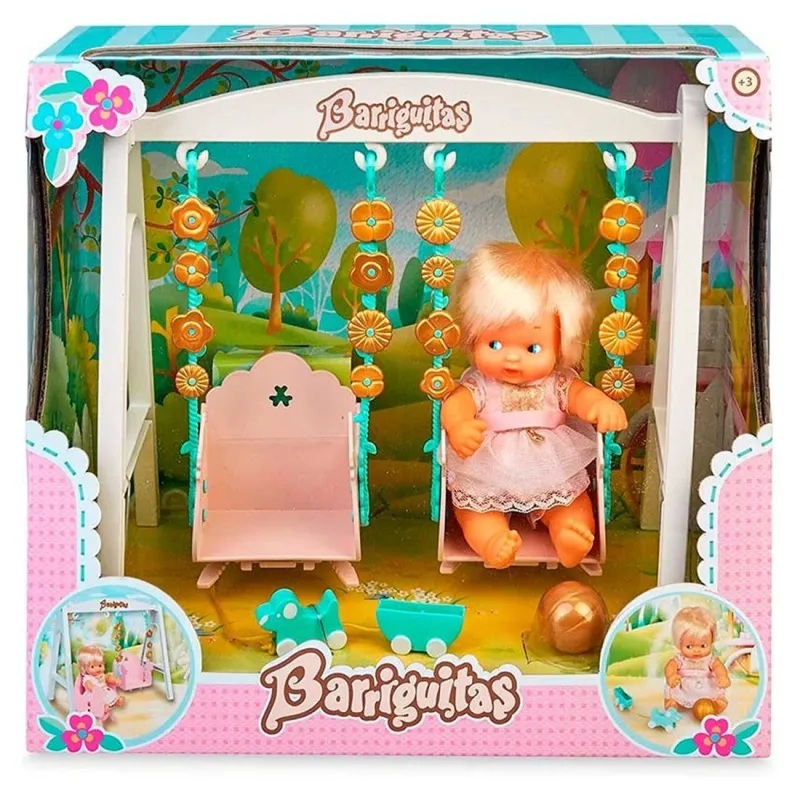 Barriguitas Muñecas Barriguitas Columpio con figura Bebé - Famosa