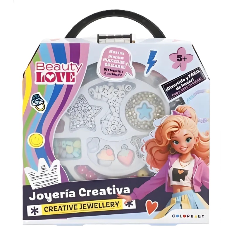 Color Baby S.L. Set de Joyería Creativa Beauty Love Pulseras y Collares +5A