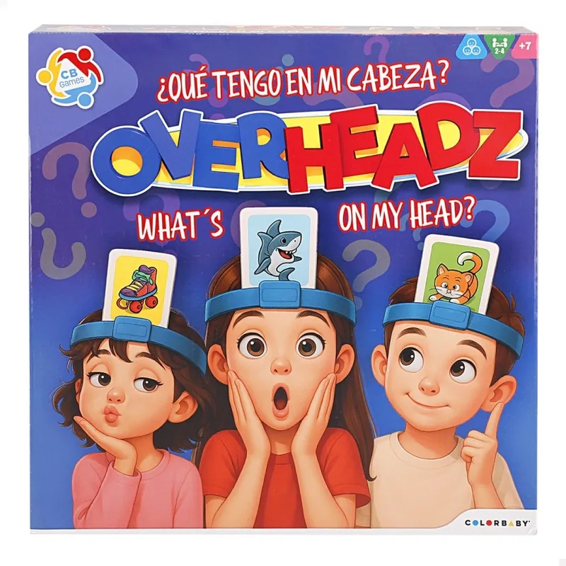 Cayro Juego de Mesa Infantil que hay en mi cabeza para aprender Ingles +7A