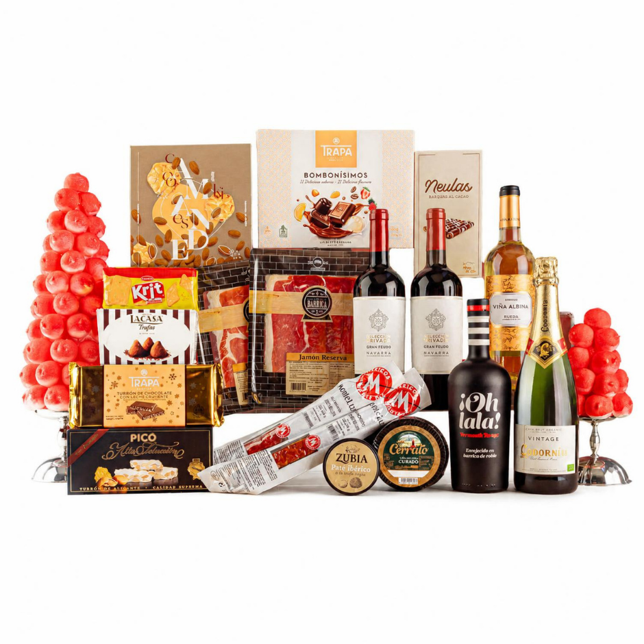 Cesta de Navidad Gourmet Selección (Ref 906)