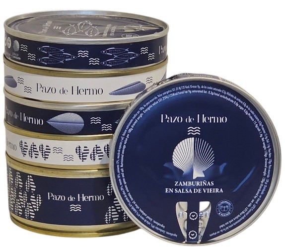 Casa Hermo Delicatessen Zamburiñas en salsa de vieira Pdh II