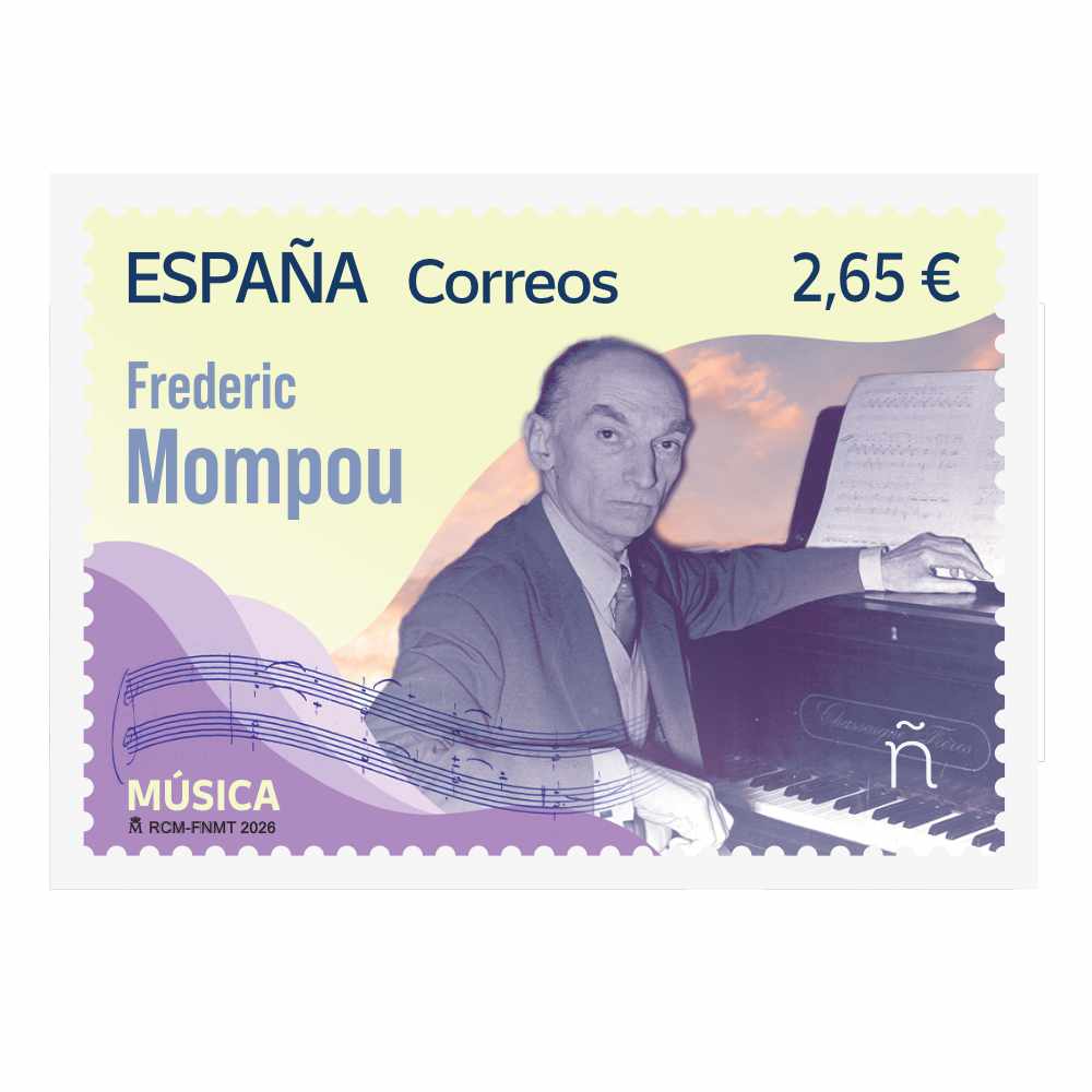 Sello Frederic Mompou | Serie Música