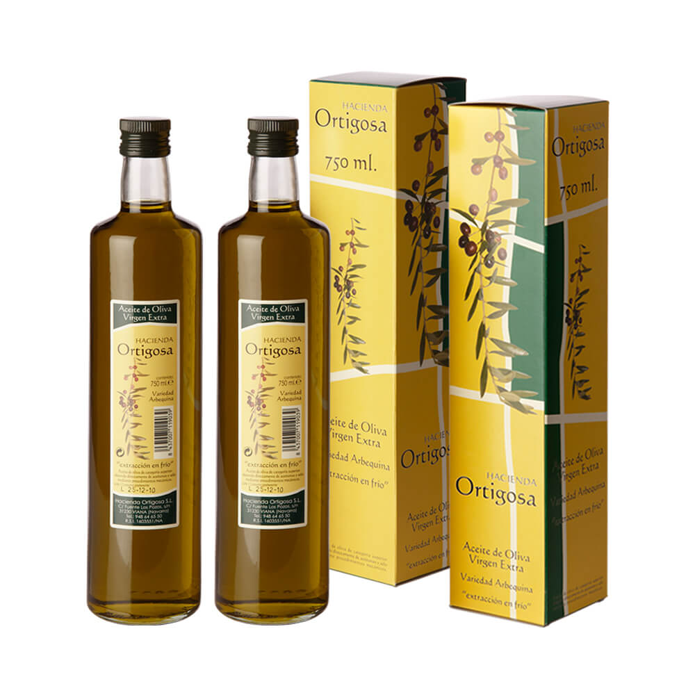 Pack aceite de oliva virgen extra  2x750 ml