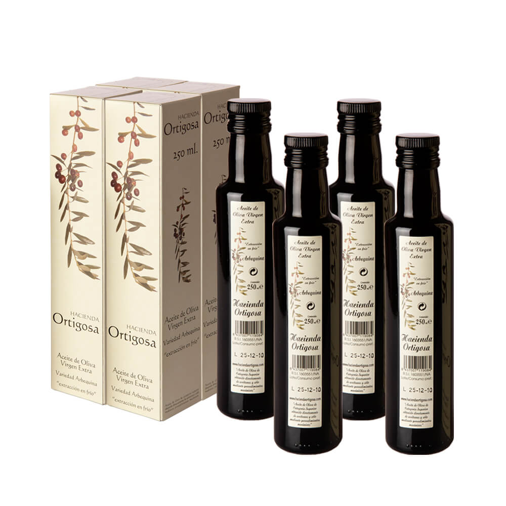 Pack aceite de oliva virgen extra 4x250 ml
