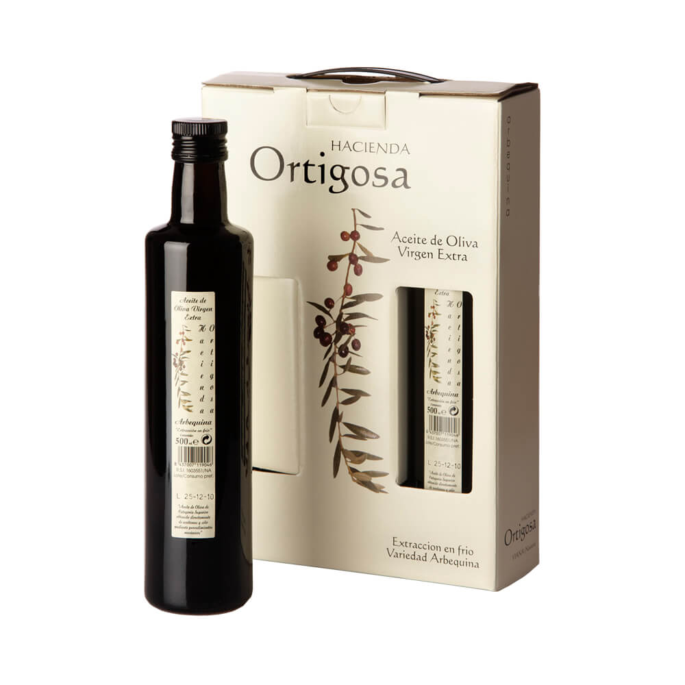 Hacienda Ortigosa Aceite de oliva virgen extra estuche 3x500 ml