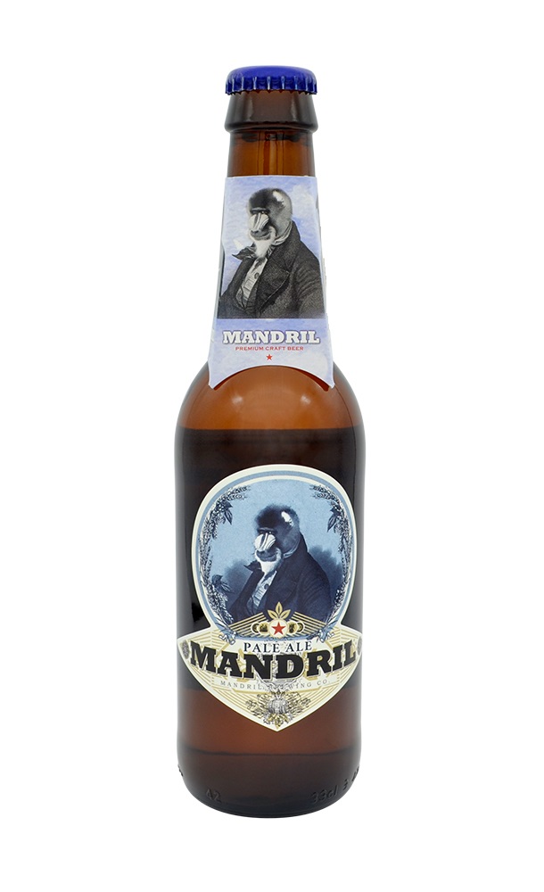 Cerveza Artesana Pale Ale Mandril - 12 x 33cl 1