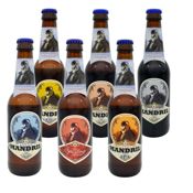 miniatura Cerveza Artesana Mandril 2 unidades de 6 cervezas distintas - 12 x 33cl 1