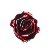 miniatura Rosa forjada Roja con Peana