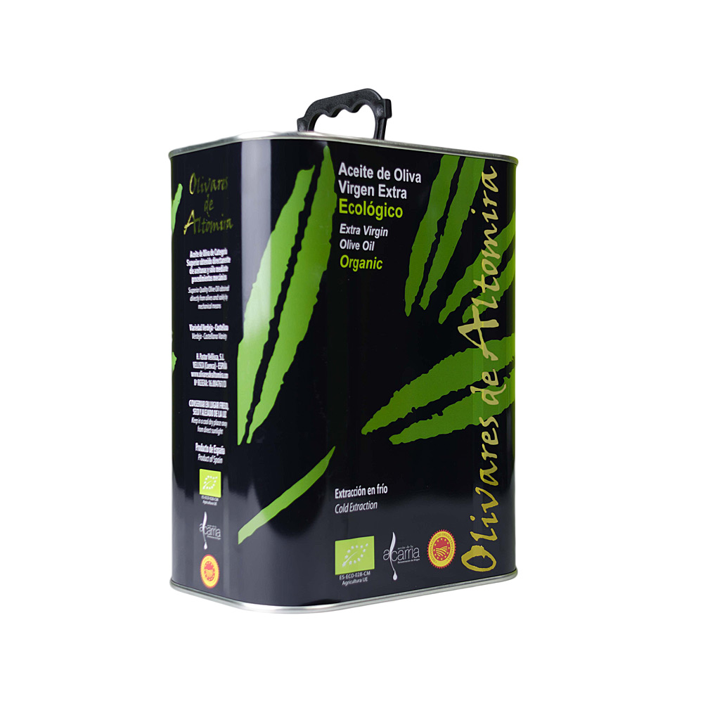 Lote Latas Aceite de Oliva Virgen Extra Ecológico - 4 x 3 litros 1