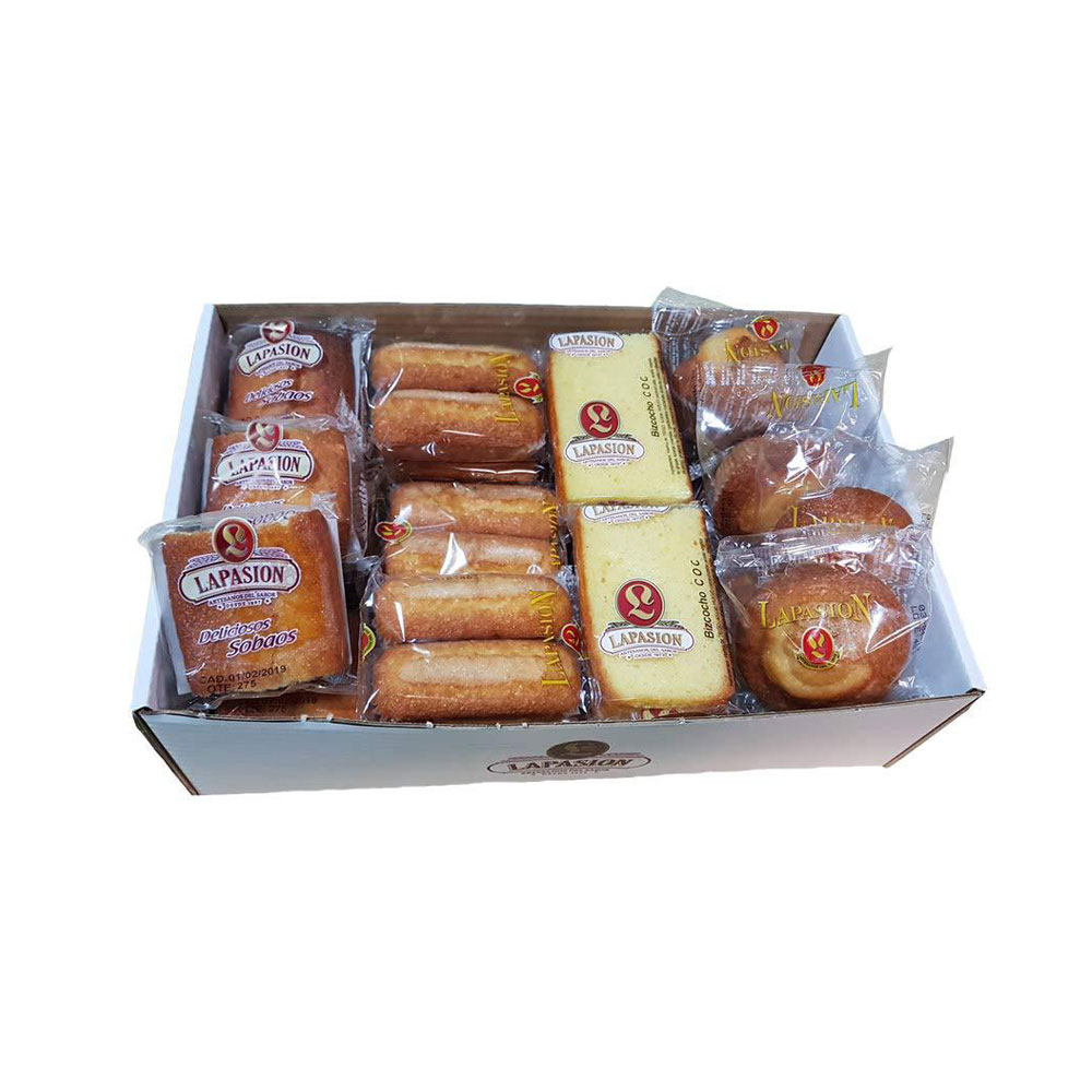 Sobaos, Magdalena larga, Bizcocho Coc y Magdalena redonda ideal para desayunos