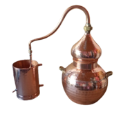 miniatura Alambique tradicional o destilador de cobre 5