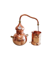 miniatura Alambique tradicional o destilador de cobre 3