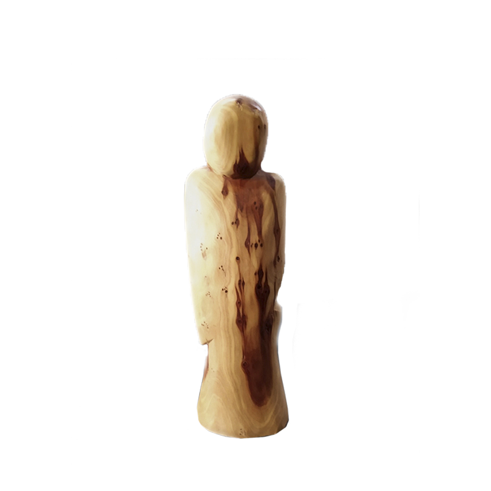 Escultura Persona en madera